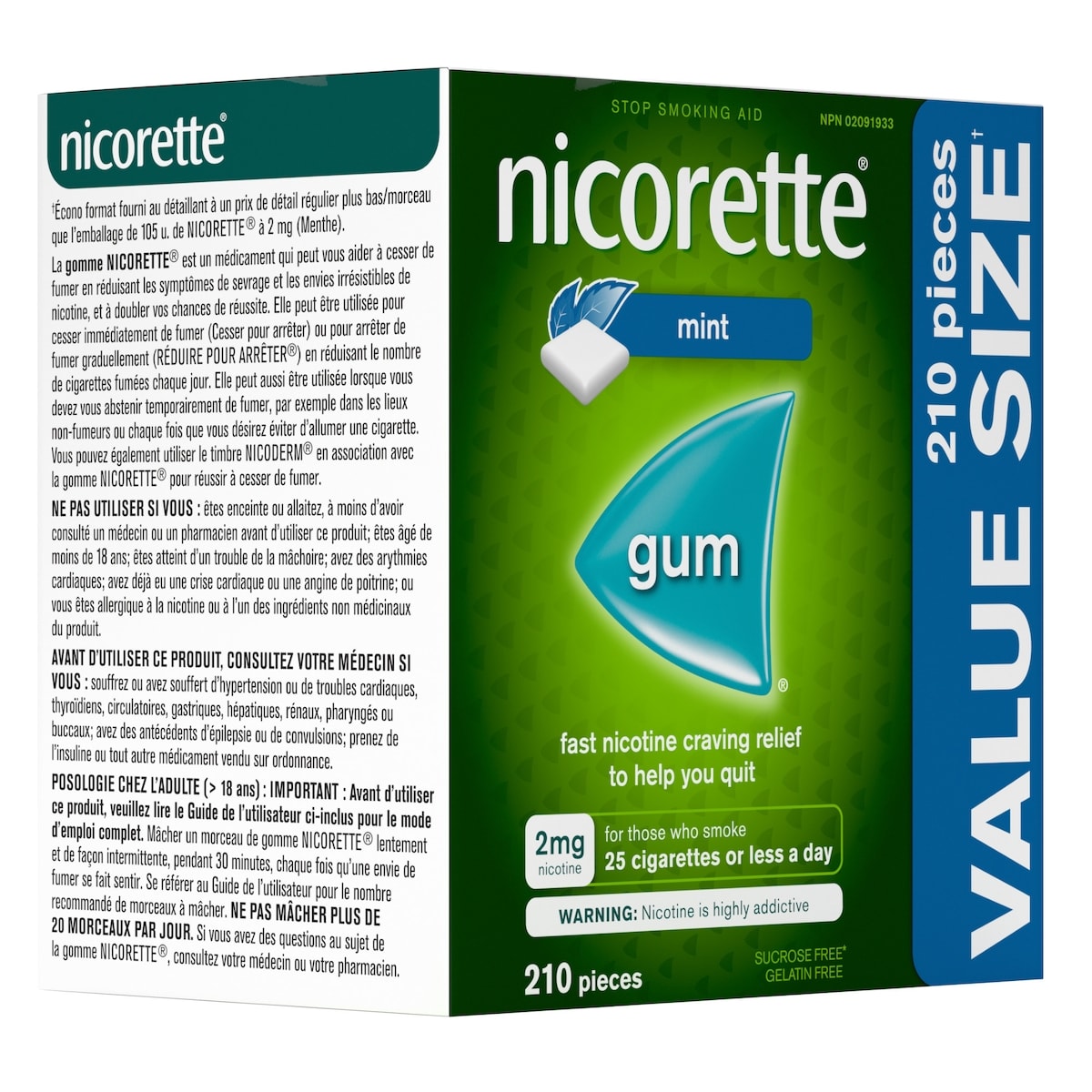 Nicotine Gum, 2 mg