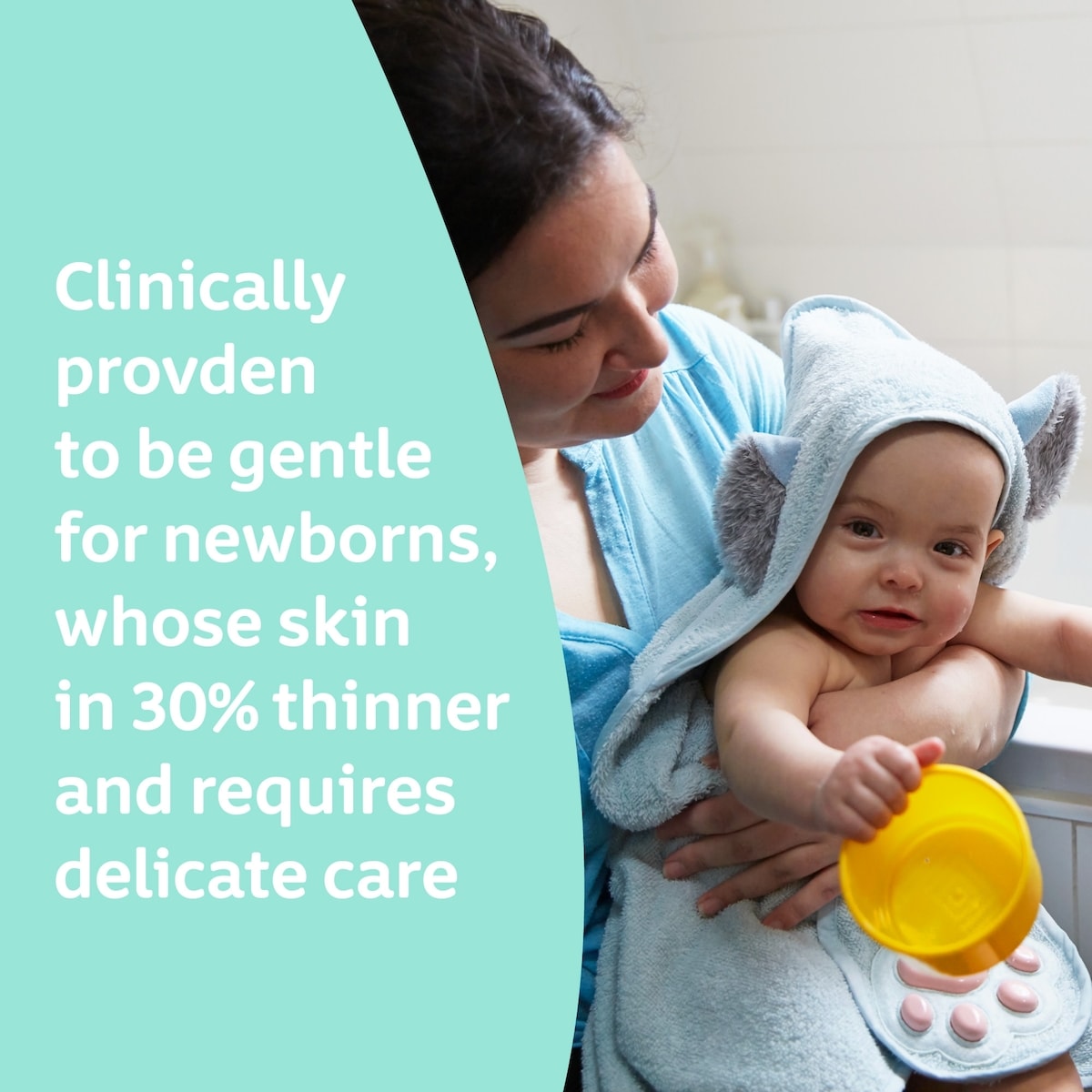 Johnson's Baby Newborn Bath Wash and Shampoo, CottonTouch Body Wash 400mL