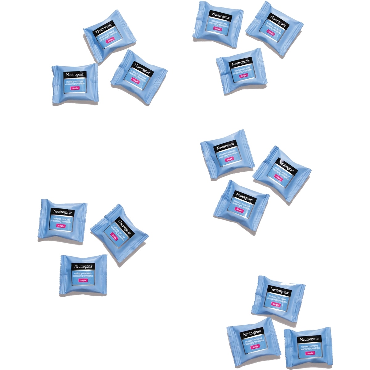 Lingettes nettoyantes démaquillantes Tout-en-un, hydrofuges, enlèvent le mascara, sans parfum, à base de fibres végétales biodégradables