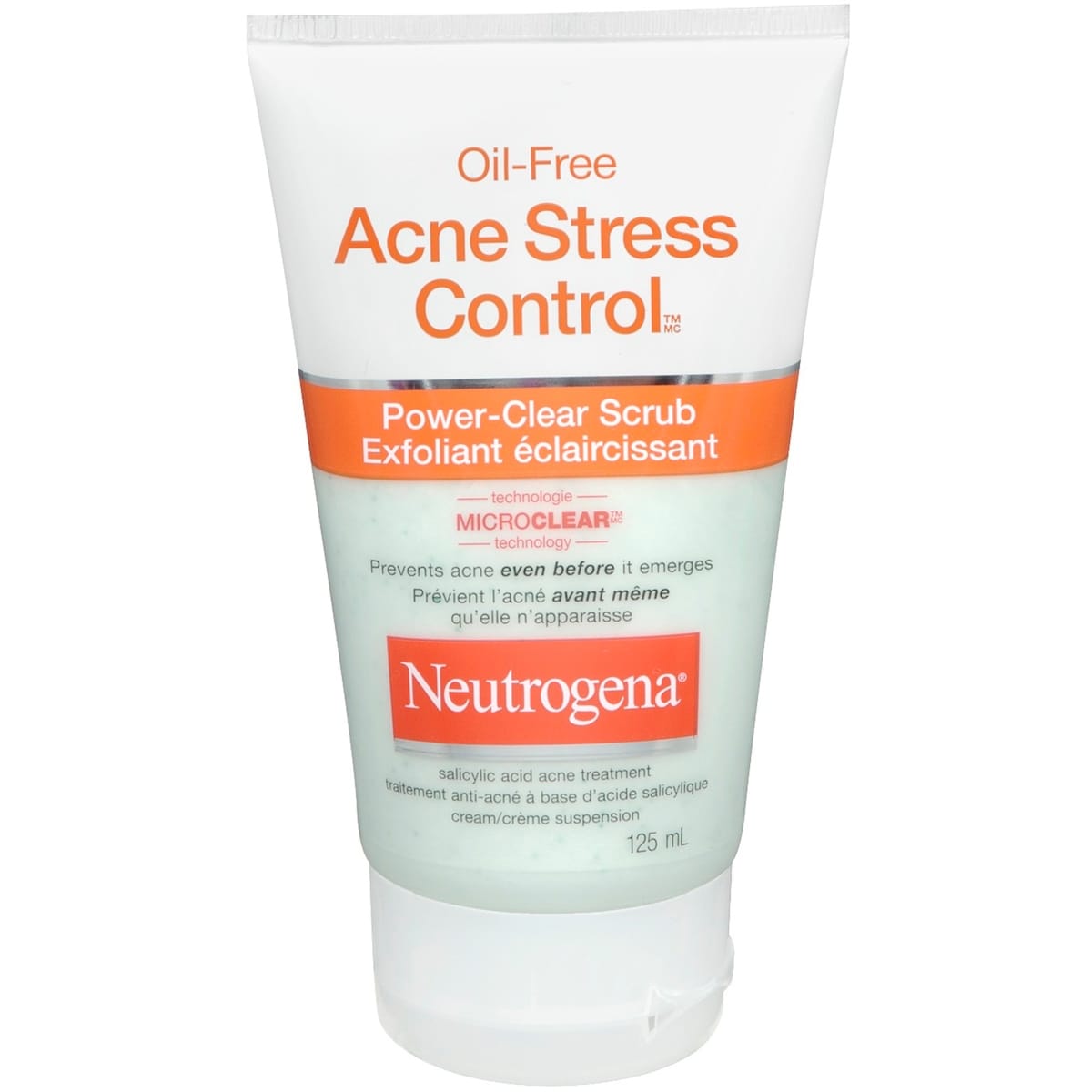 Neutrogena OIL-FREE ACNE STRESS CONTROL® Power-Clear Scrub 125 mL
