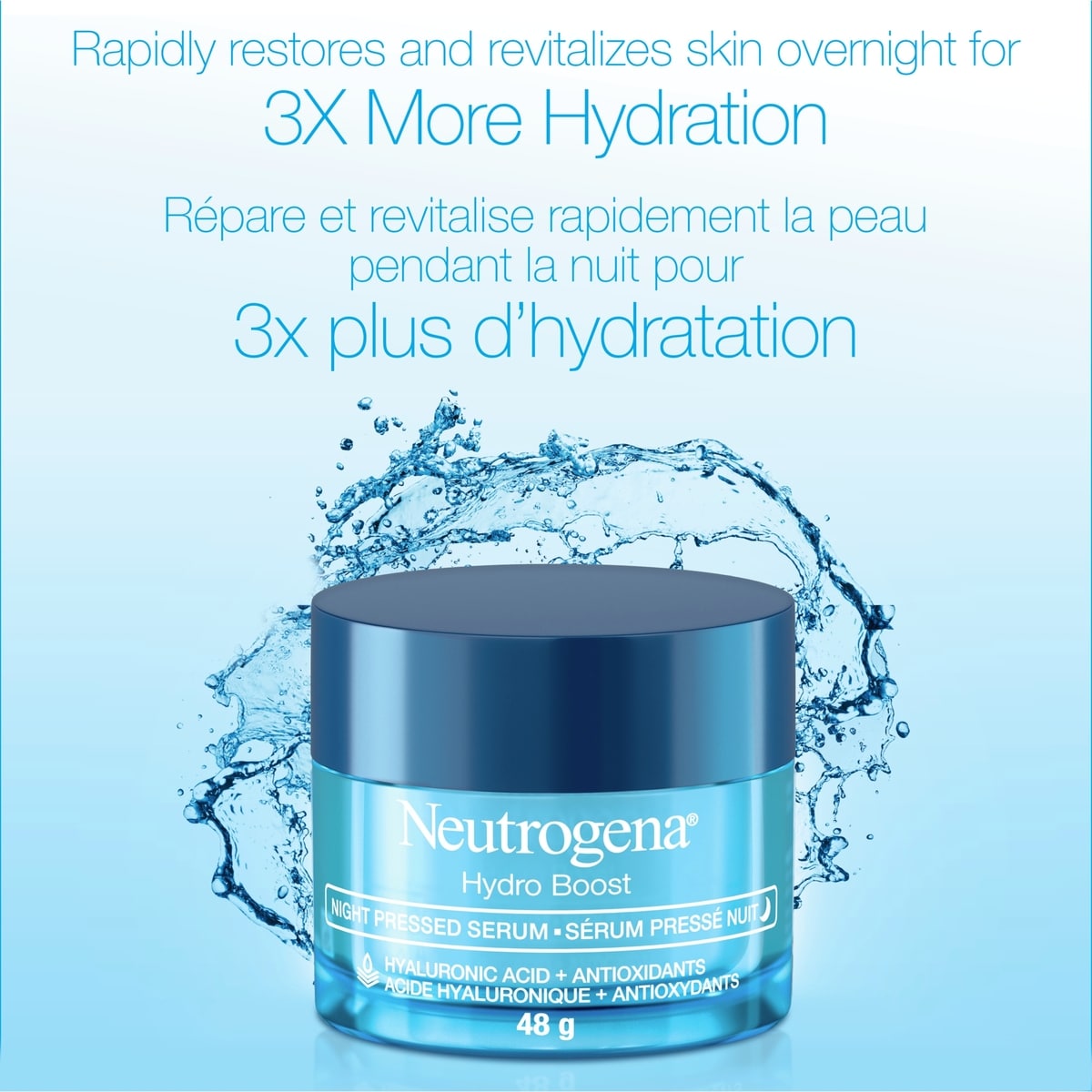 Hydro Boost Sérum Pressé Nuit