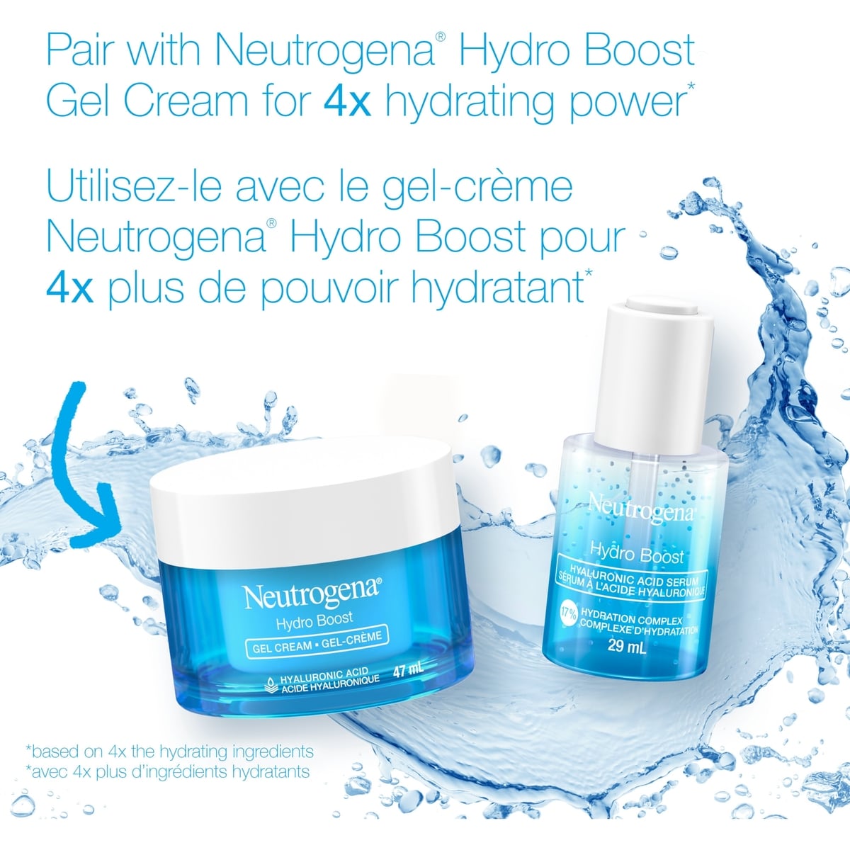 Hydro Boost Hyaluronic Acid Face Serum with Vitamin B5, 29mL