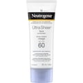 Neutrogena Ultra Sheer Écran solaire Visage FPS 60, non gras et léger