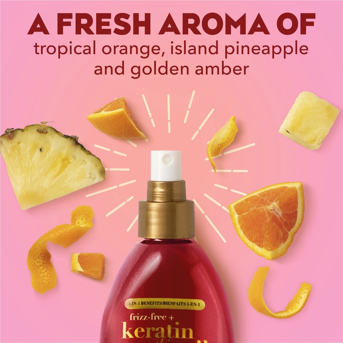 Bruine lissante Frizz-Free + Keratin Miracle Gloss