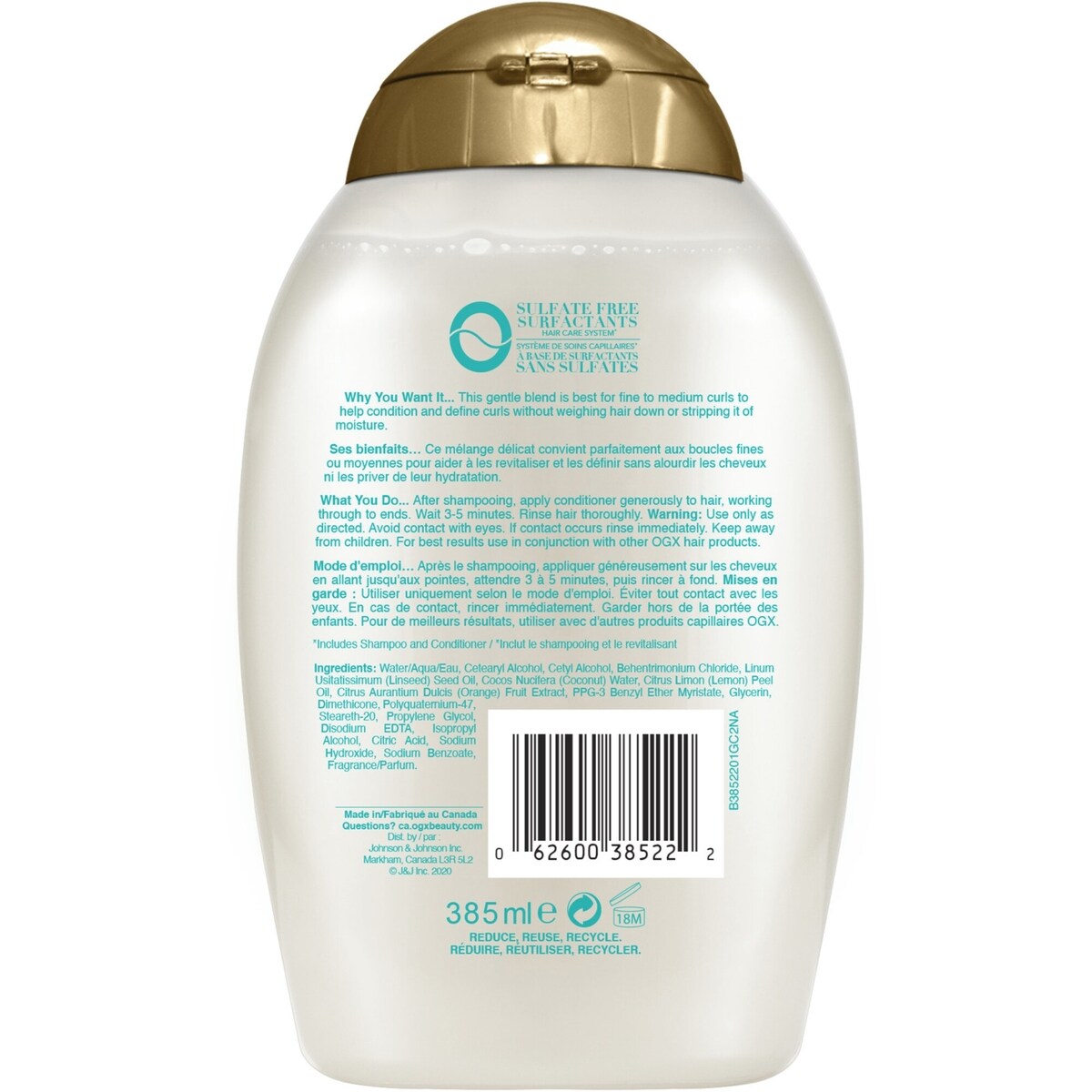 Revitalisant Lightweight + Coconut Fine Curls
