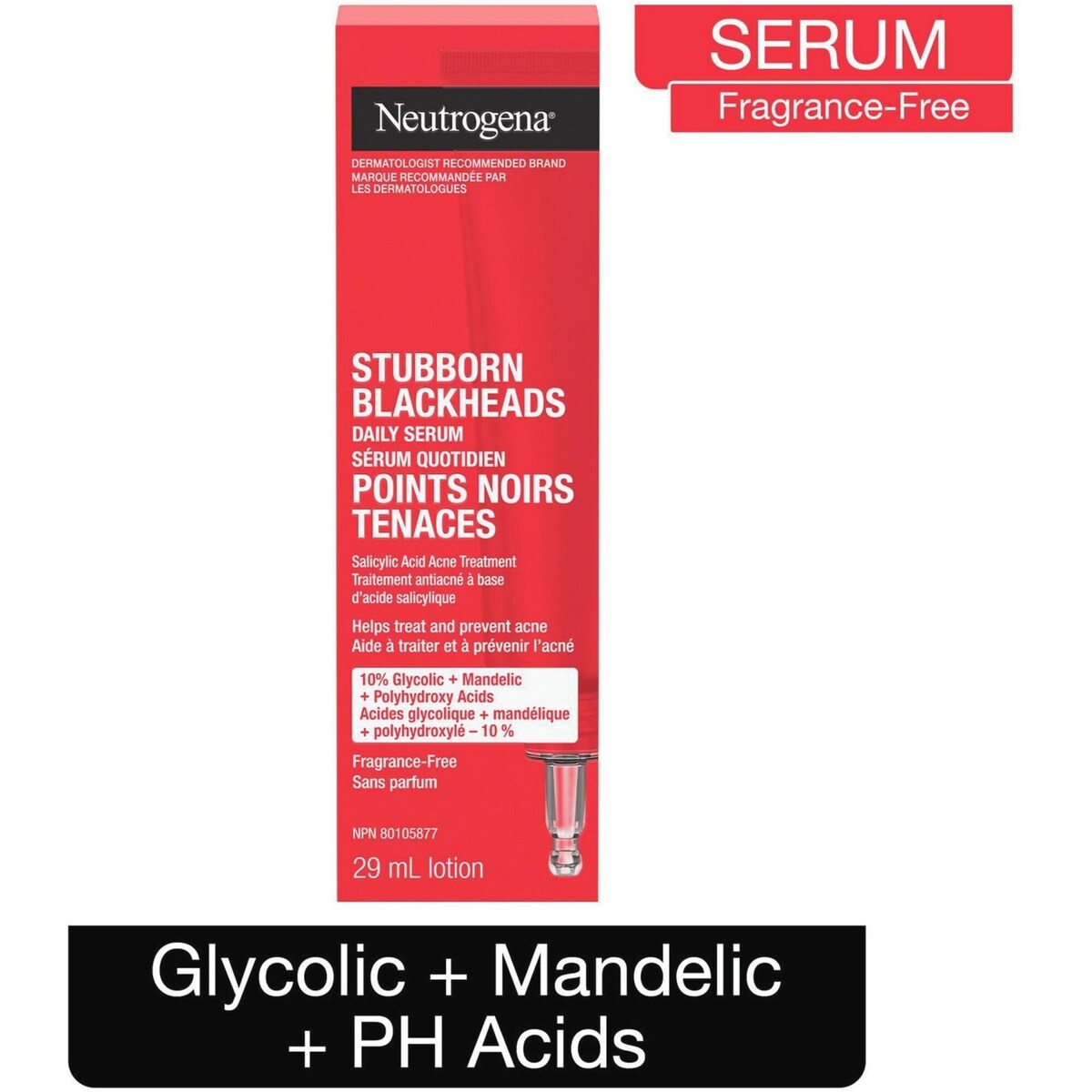 Sérum quotidien pour le visage Points noirs tenaces
