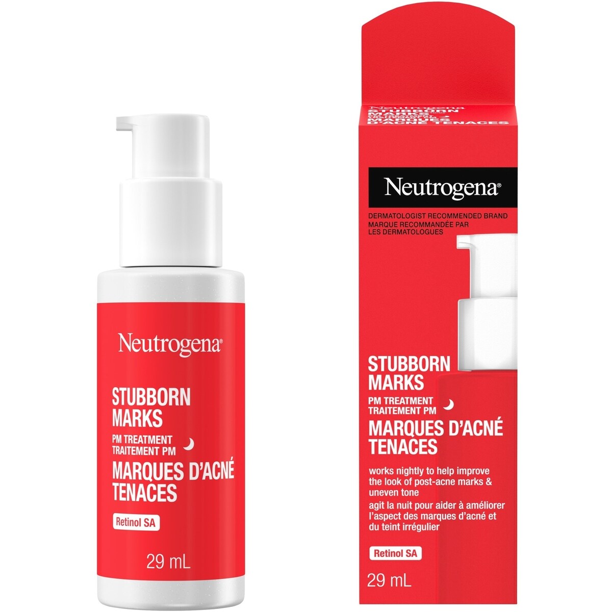 Traitement PM pour le visage Marques d'acné tenaces