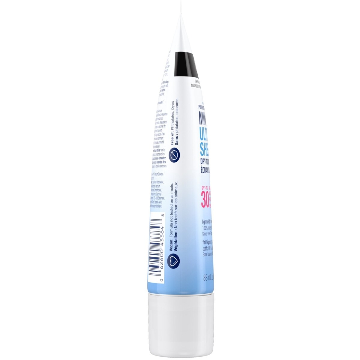 Lotion Écran solaire Mineral Ultra sheer Sec au toucher, FPS 30