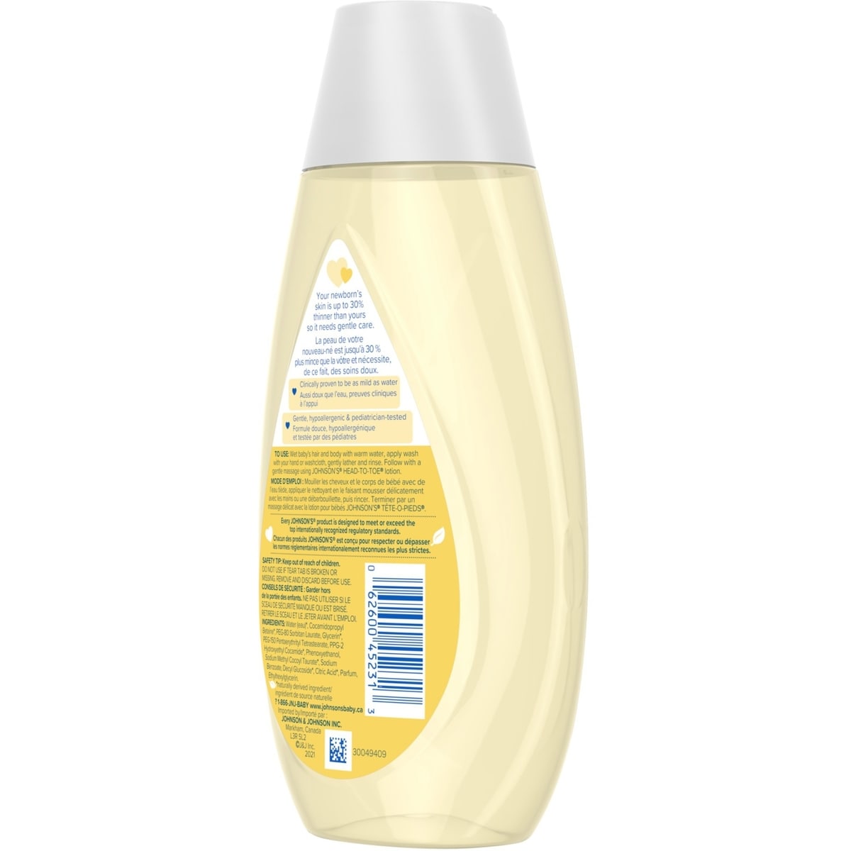 Nettoyant et shampooing pour bébés TÊTE-O-PIEDS