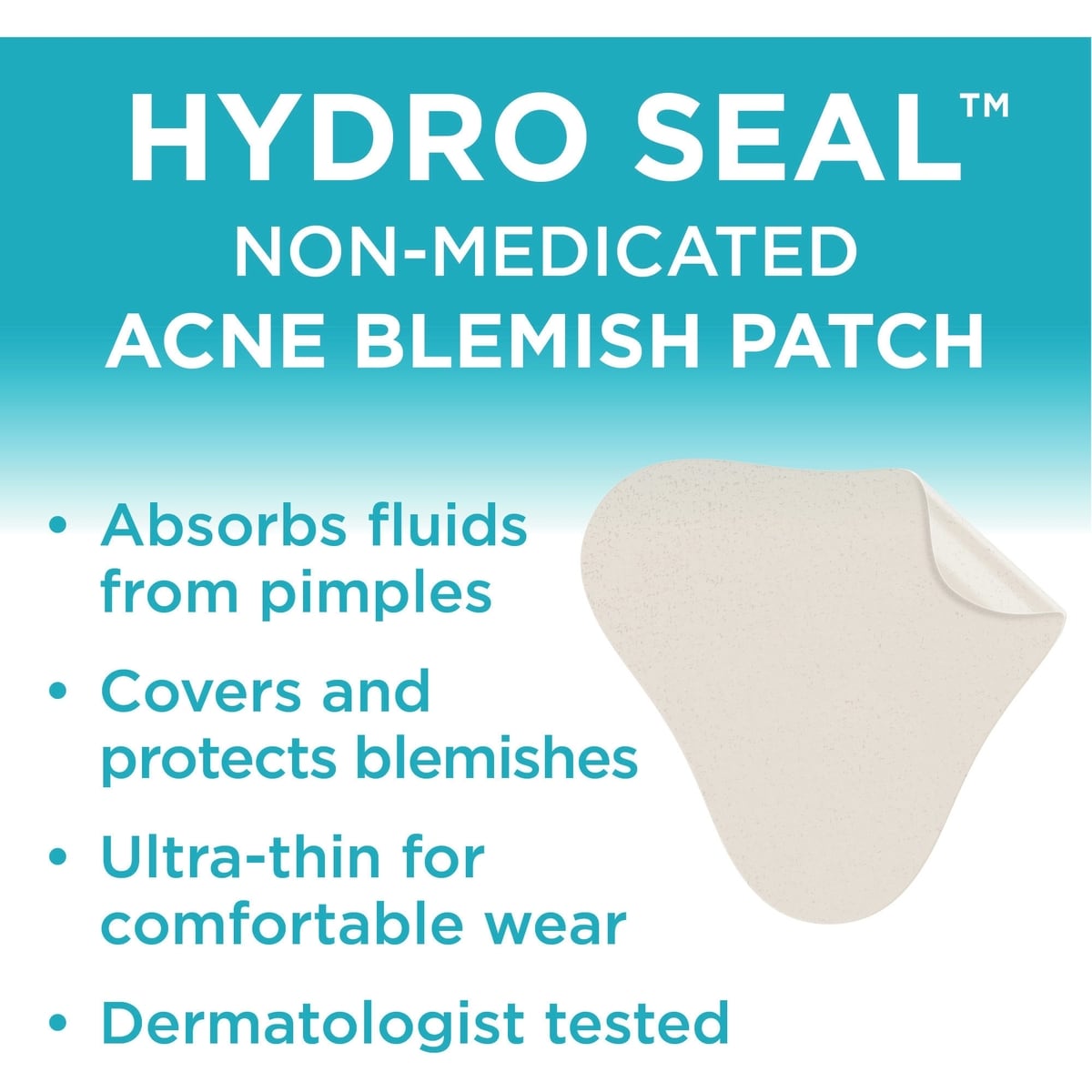 Hydro Seal Acne Blemish Patch - Hydrocolloid Pimple Patches, Face Pimple Spot Care
