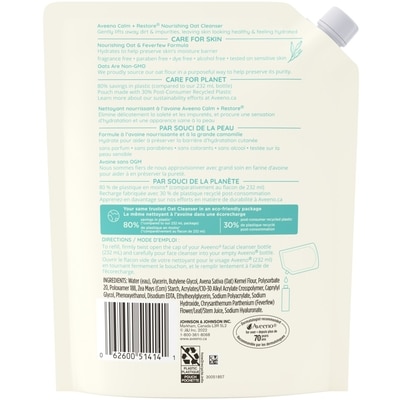 Calm+Restore Nourishing Oat Cleanser Refill Pouch 2