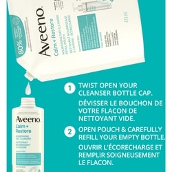 Calm+Restore Nourishing Oat Cleanser Refill Pouch 3