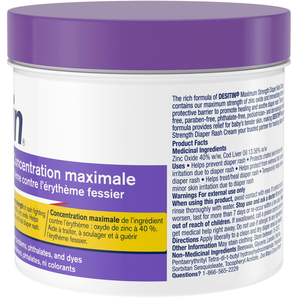 Crème contre l’érythème fessier pour bébés Force maximale