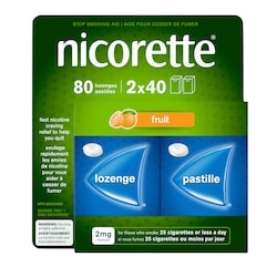 Nicotine Lozenges, 2 mg, Fresh Fruit 1