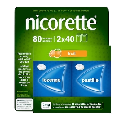Nicotine Lozenges, 2 mg, Fresh Fruit