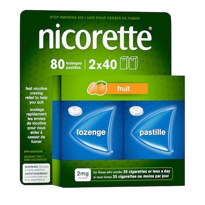 Nicotine Lozenges, 2 mg, Fresh Fruit 2