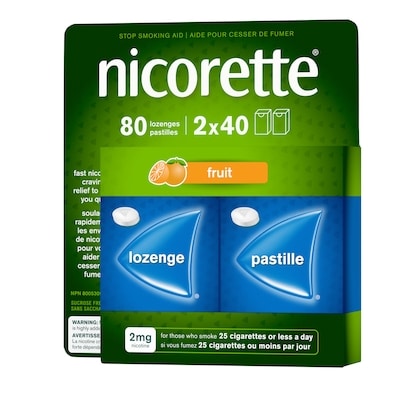 Nicotine Lozenges, 2 mg, Fresh Fruit 5