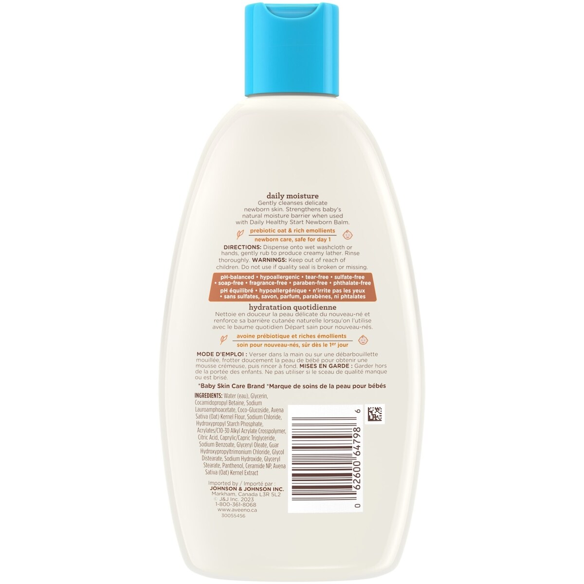 Baby Daily Healthy Start Newborn Wash, Fragrance Free