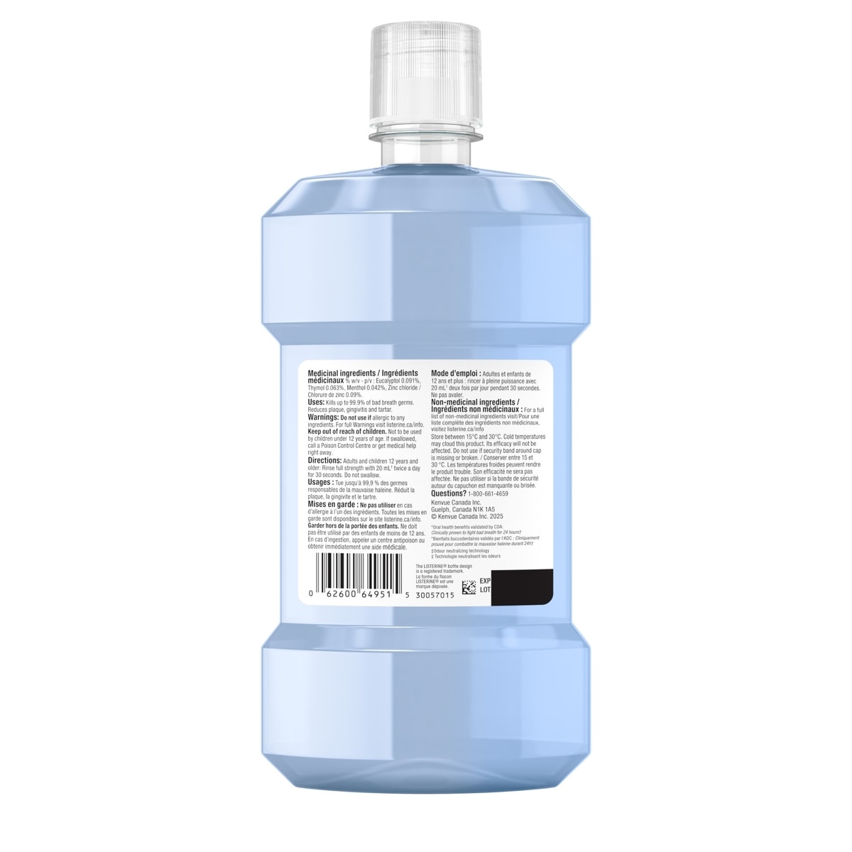 Rince-bouche sans alcool contre la mauvaise haleine