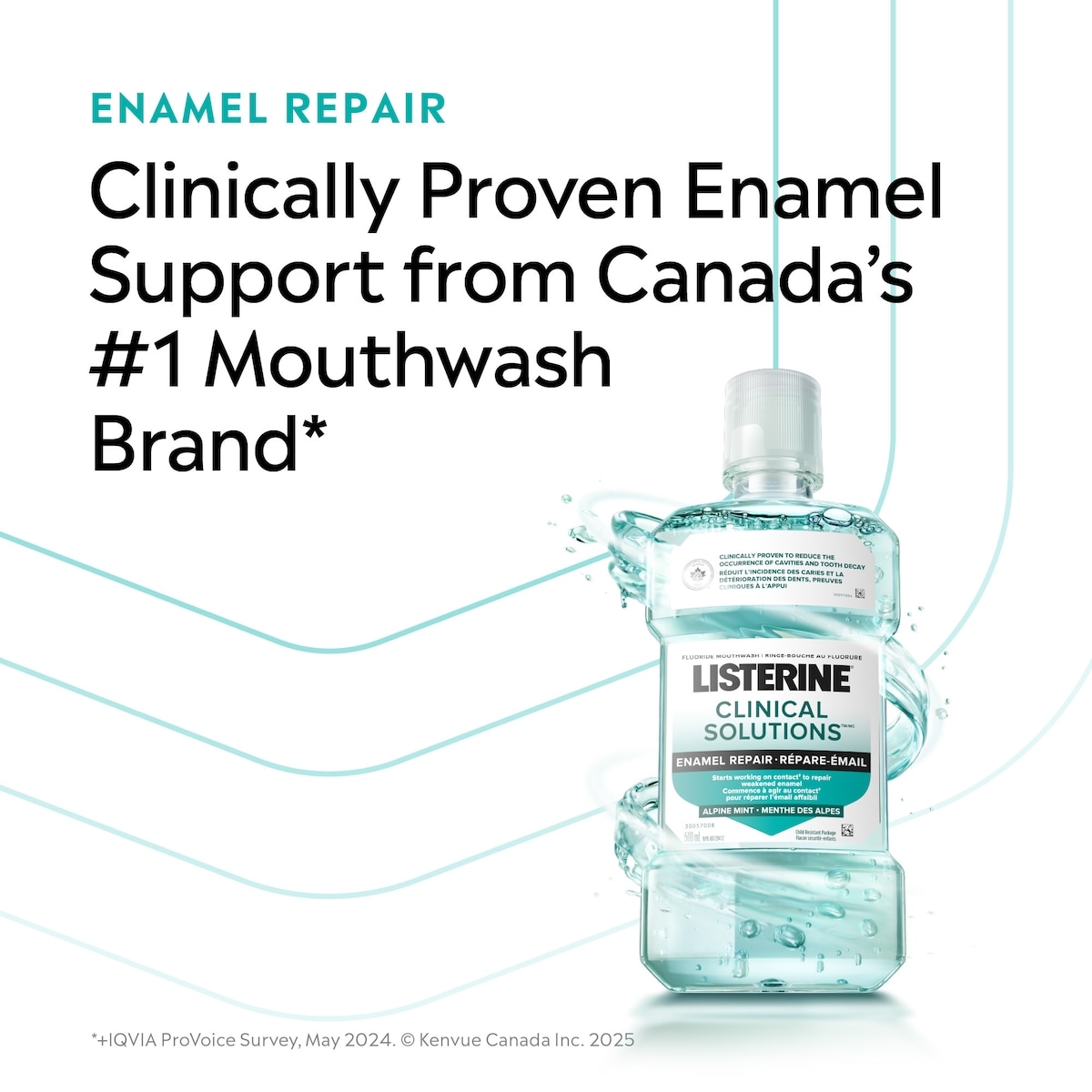 Solutions cliniques Répare-émail à la menthe