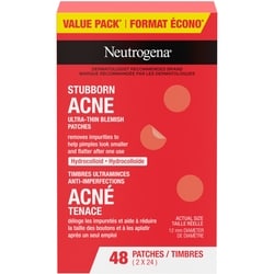 Stubborn Acne Blemish Patches, Hydrocolloid Spot Treatment, Pimple Care Patch, Duo Pack 1