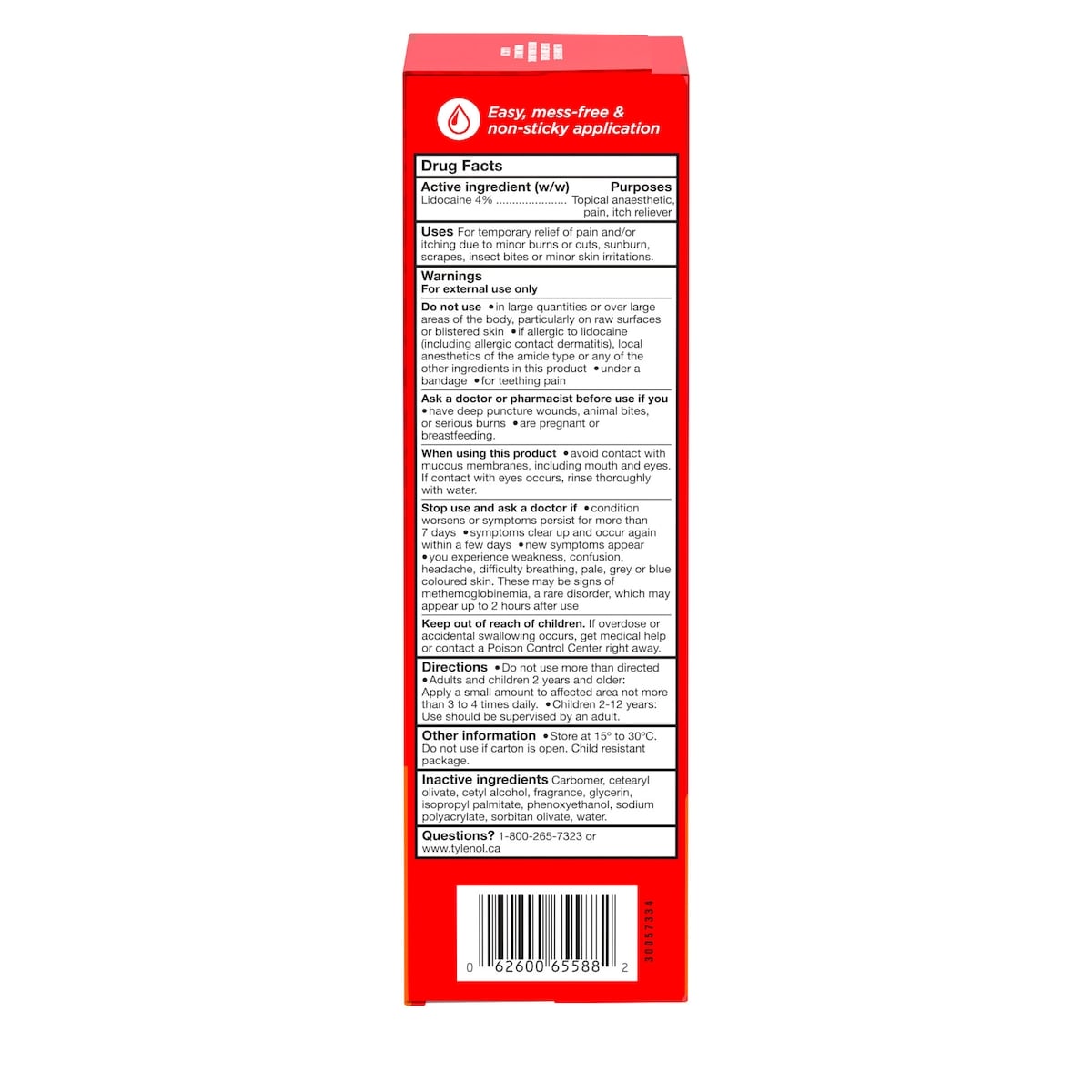 Crème analgésique Precise avec sensation de chaleur