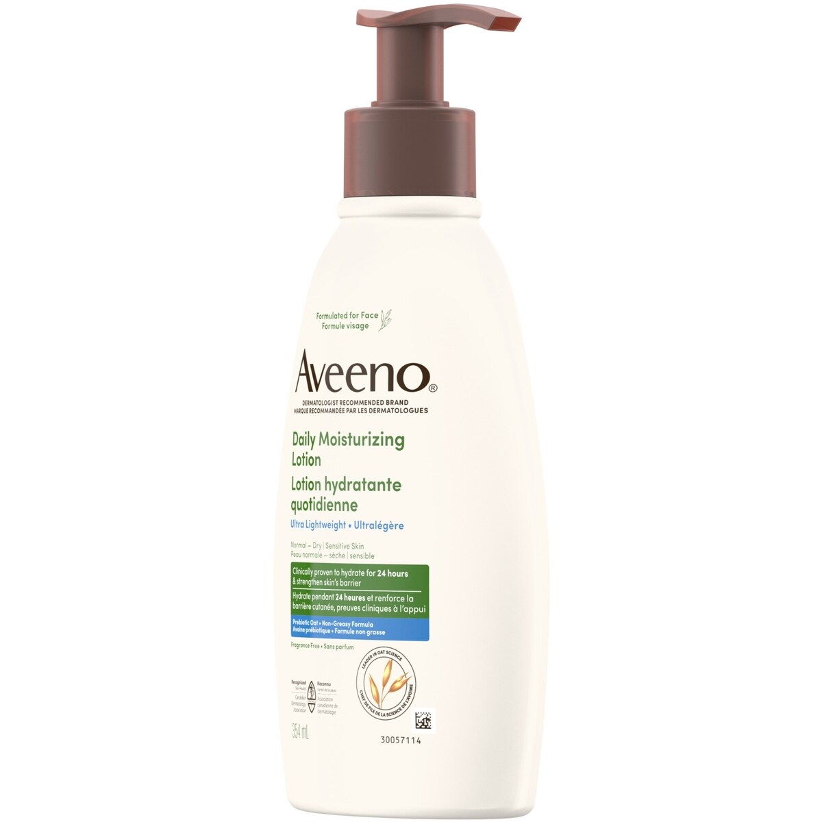 Lotion hydratante quotidienne ultralégère, non parfumée