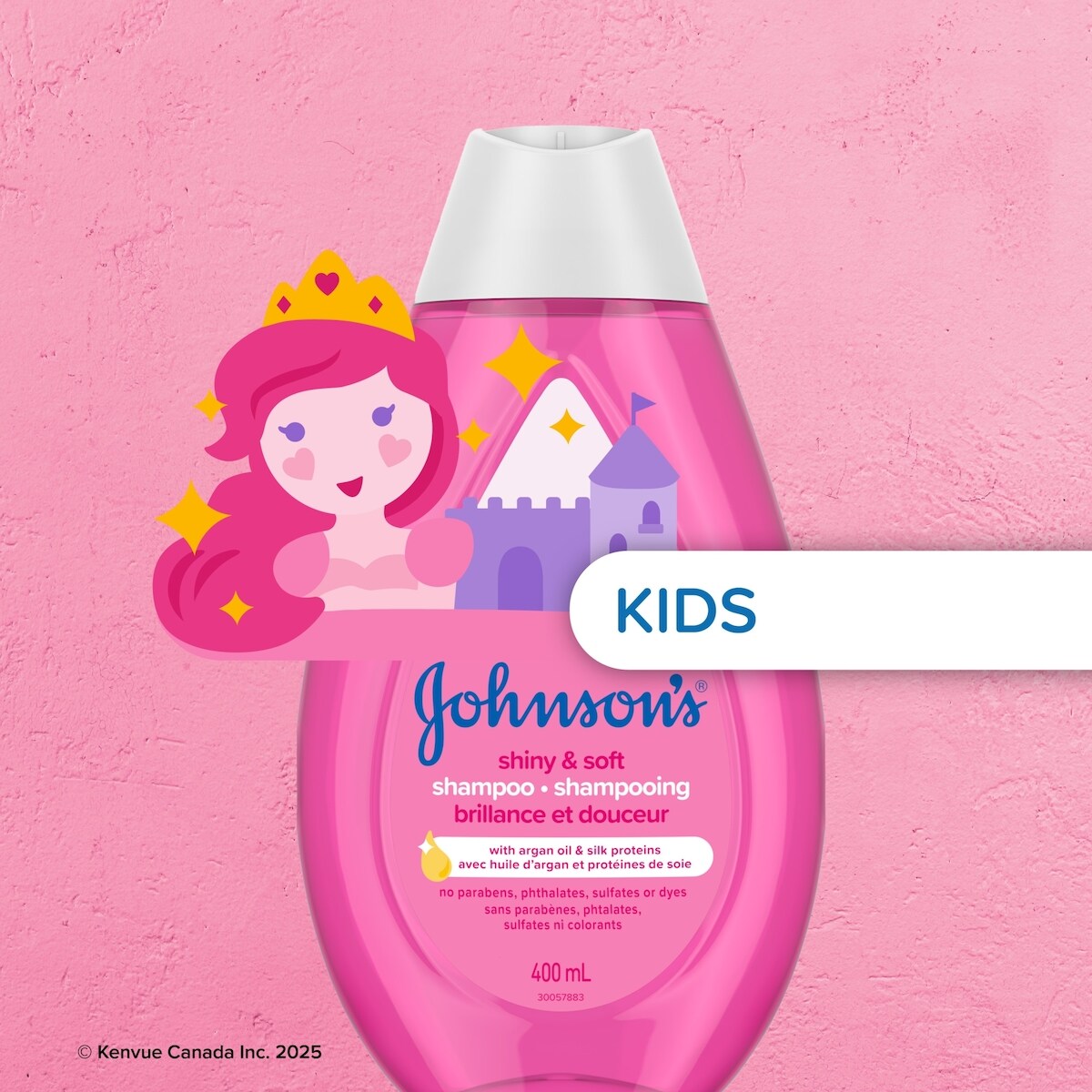 Shampoing pour enfants sans irritation Brillance et douceur