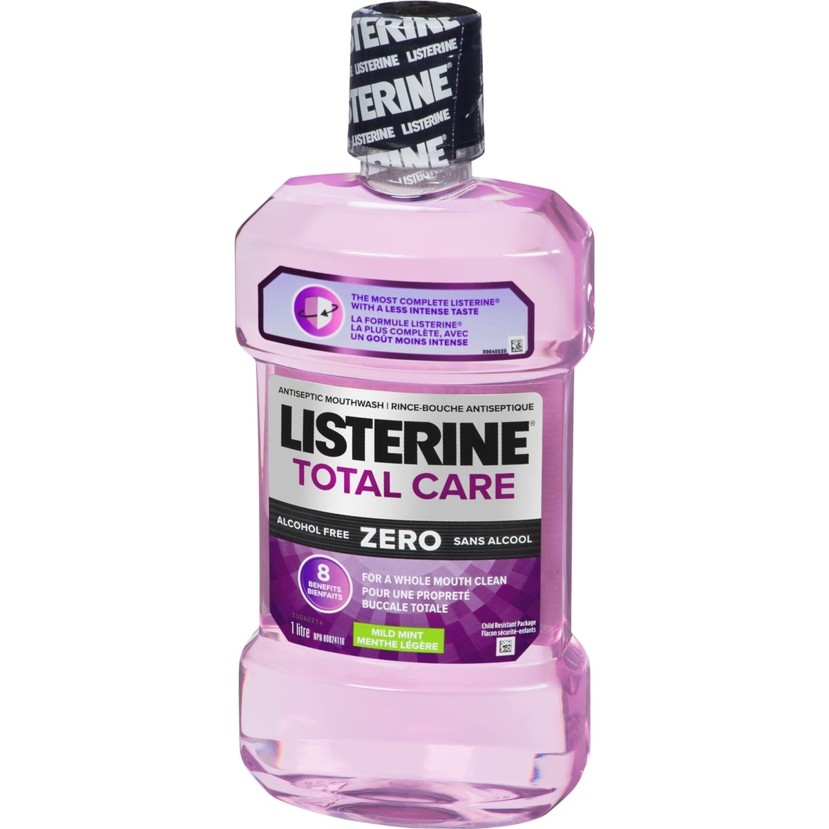 Total Care Zero Mouthwash, Alcohol Free 1L