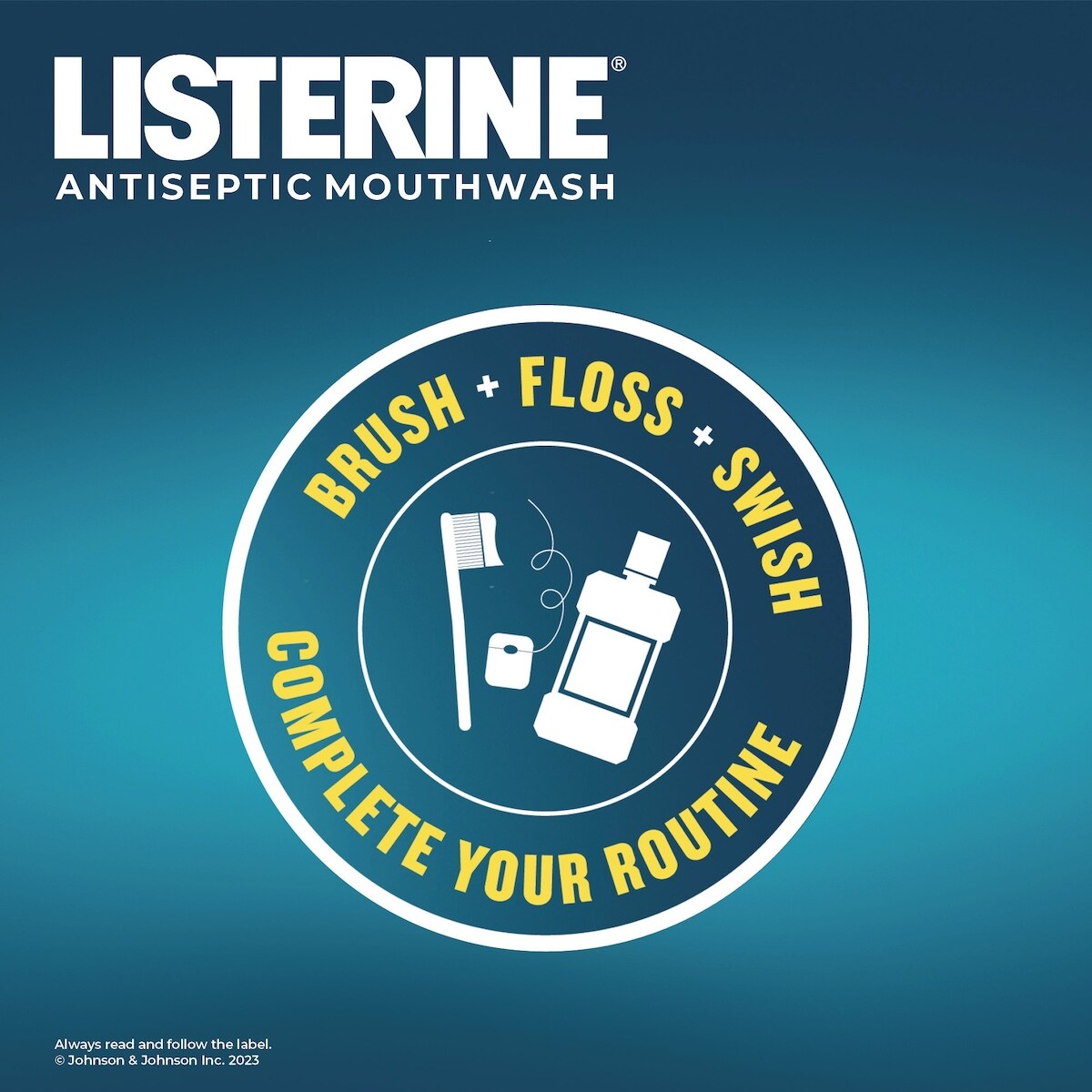 Zero Antiseptic Mouthwash, Mild Mint, Alcohol Free