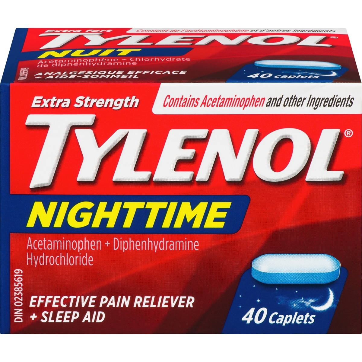 Extra Strength Nighttime Pain Relief & Sleep Aid