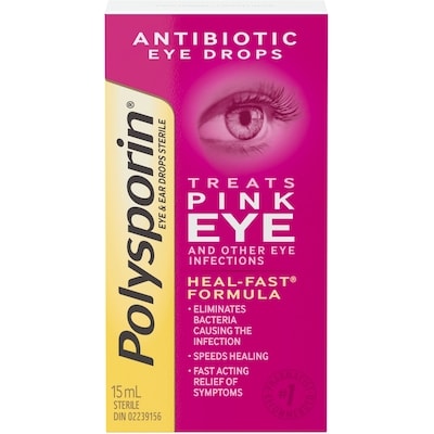 Antibiotic Eye & Ear Drops, 15mL