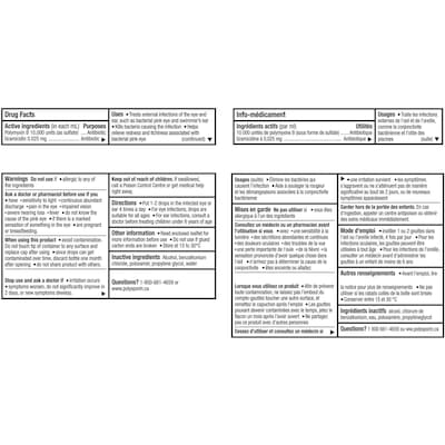 Antibiotic Eye & Ear Drops, 15mL 6