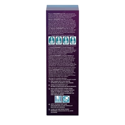 Women’s Foam 5% Hair Loss and Regrowth Treatment 6