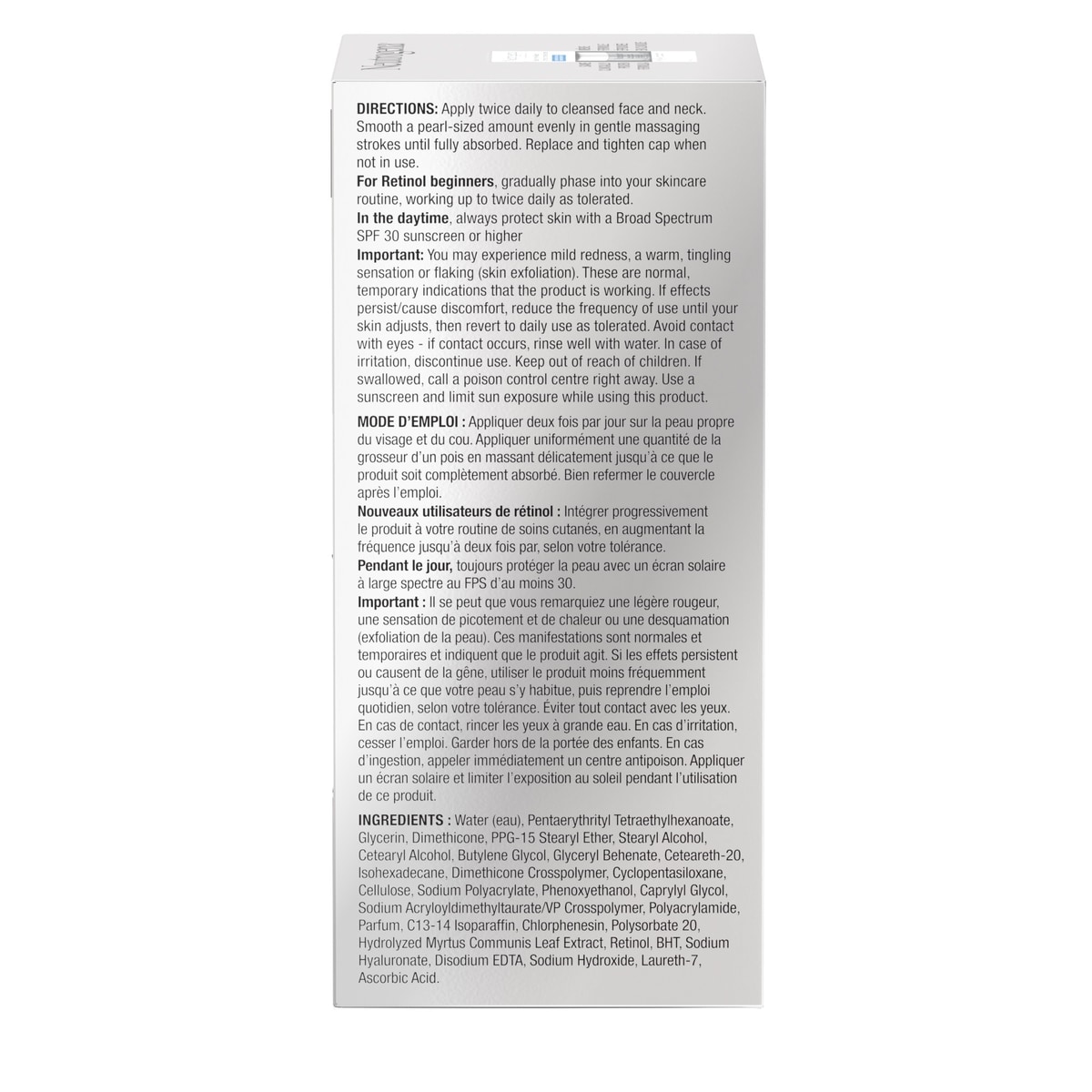 Rapid Wrinkle Repair, Anti Aging Regenerating Retinol Face Moisturizer