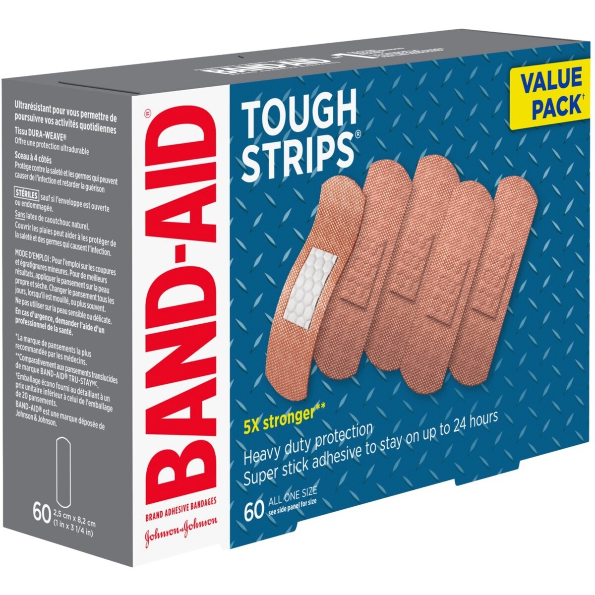 Pansements adhésifs Tough Strips