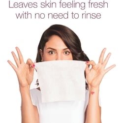 All In one makeup Remover fragrance free Facial Cleansing Wipes, Plant Based and Compostable 2