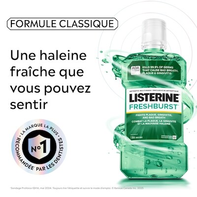 Rince-bouche antiseptique Fresh Burst 250 ML 2
