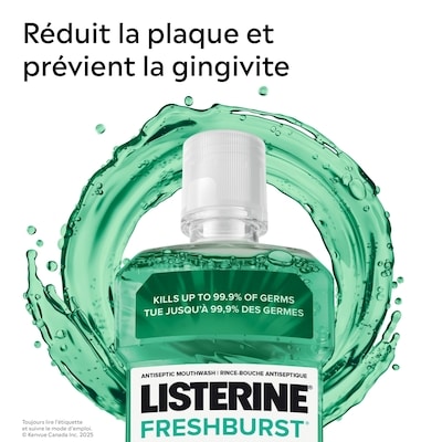 Rince-bouche antiseptique Fresh Burst 250 ML 3