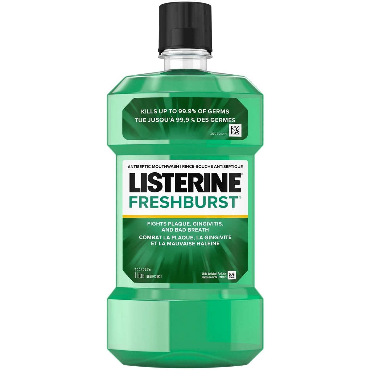 Listerine Rince-bouche antiseptique Fresh Burst 1L
