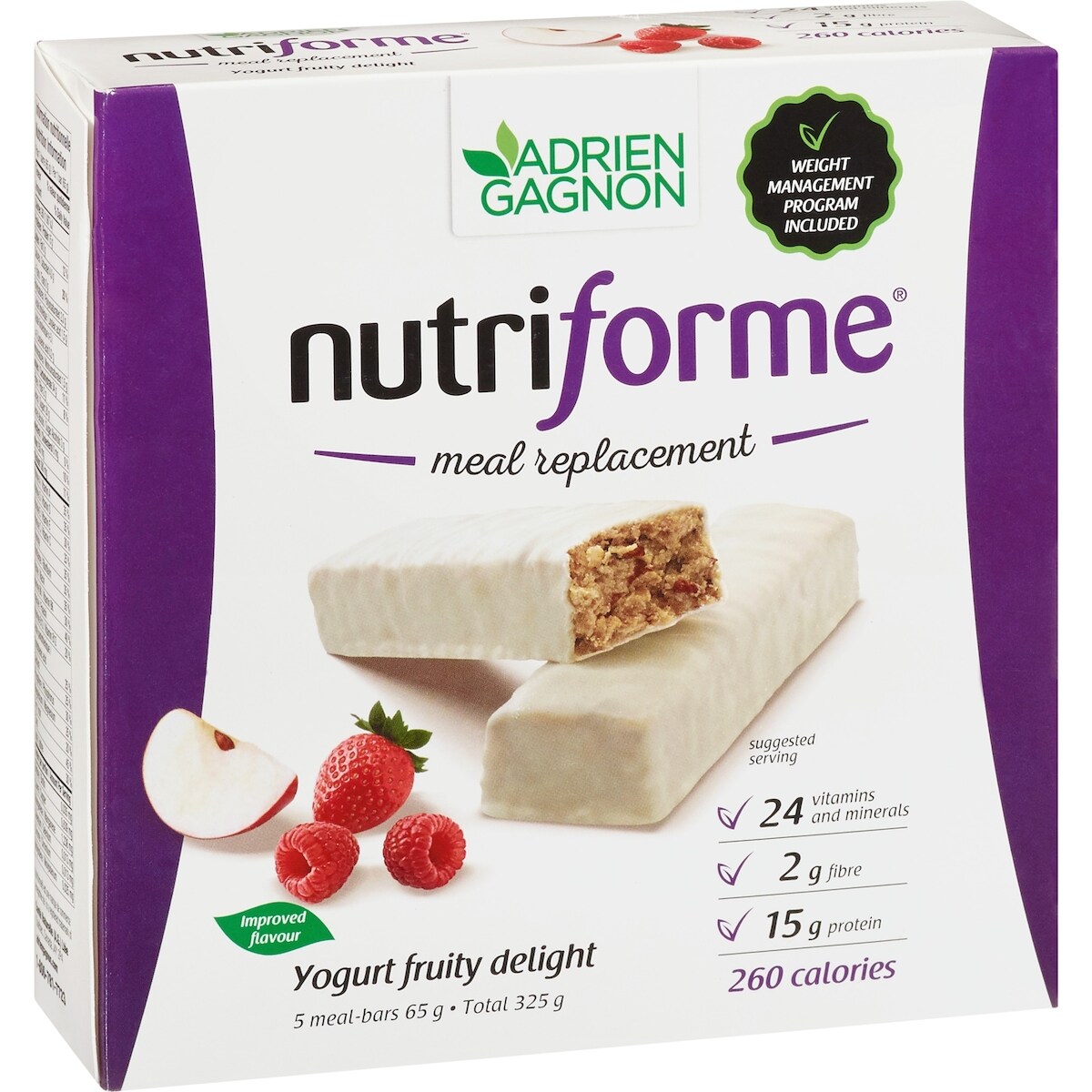 Nutriforme barres - Délice fruité au yogourt
