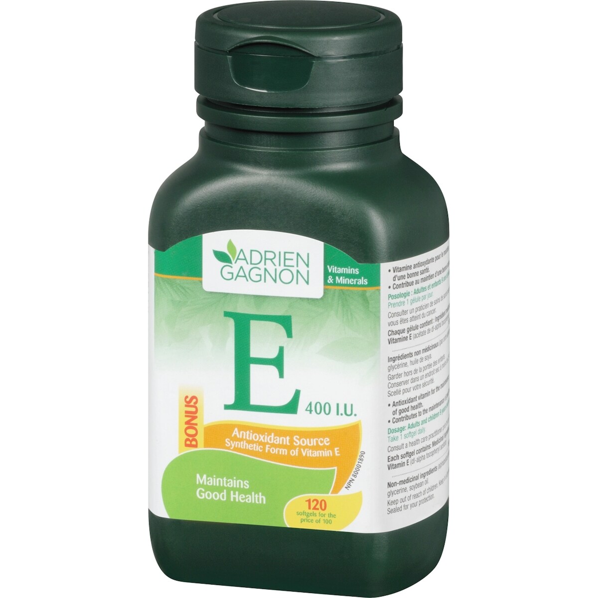 Vitamine E 400 UI