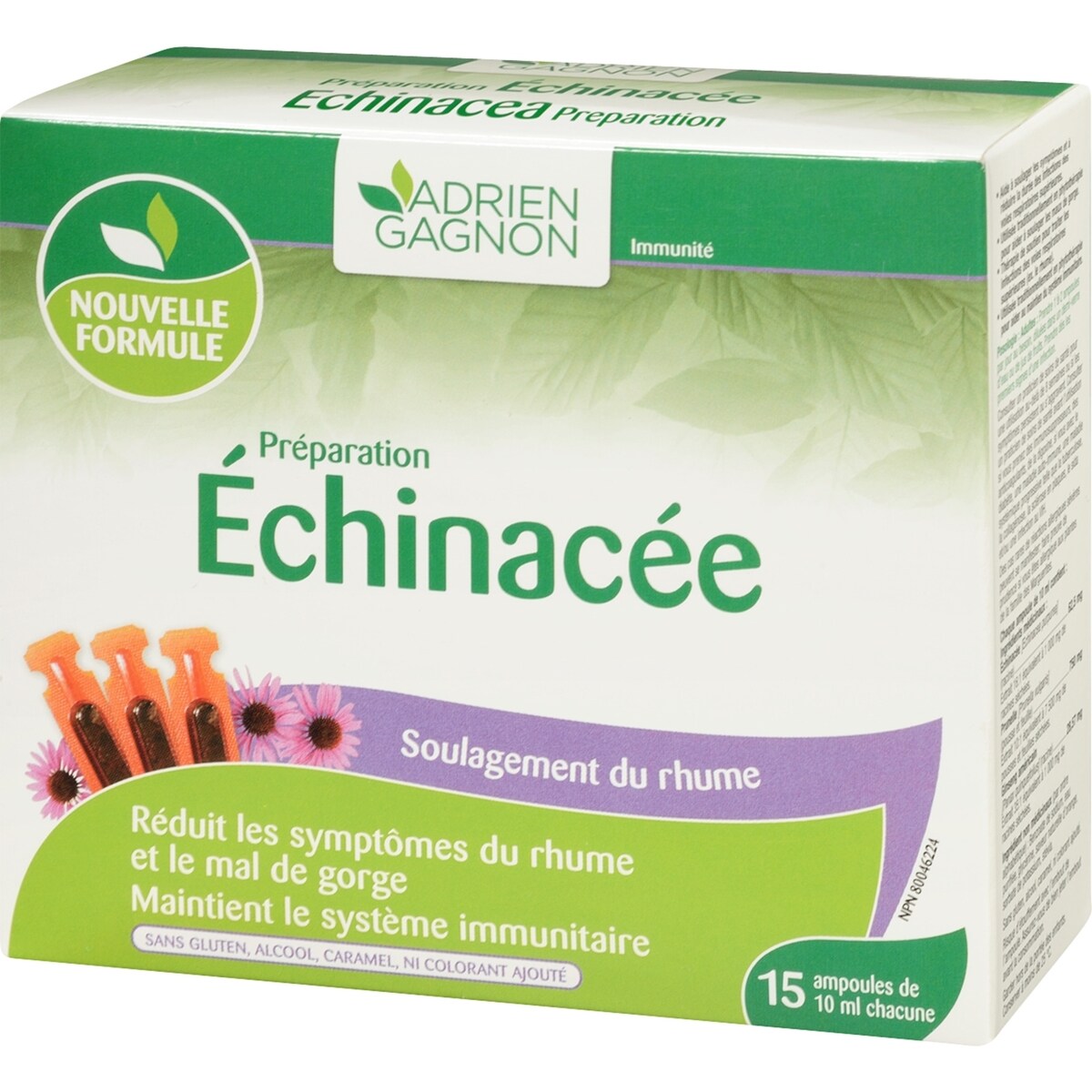 Adrien Gagnon Échinacée Adultes (ampoules) | Shoppers Drug Mart