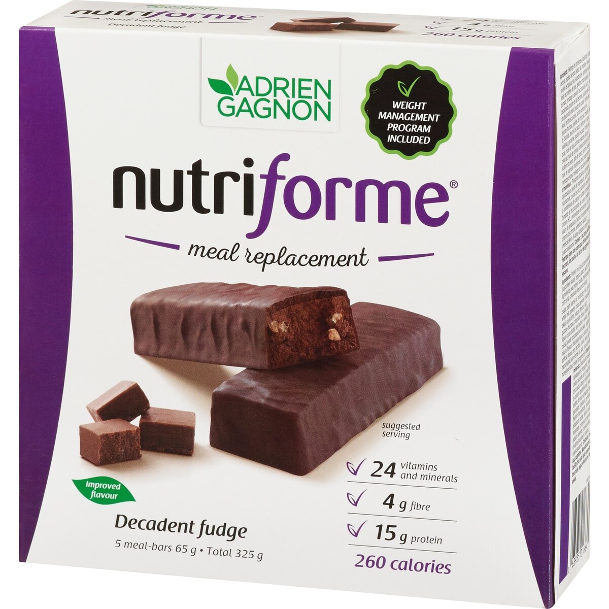 Nutriforme barres - Fudge décadent