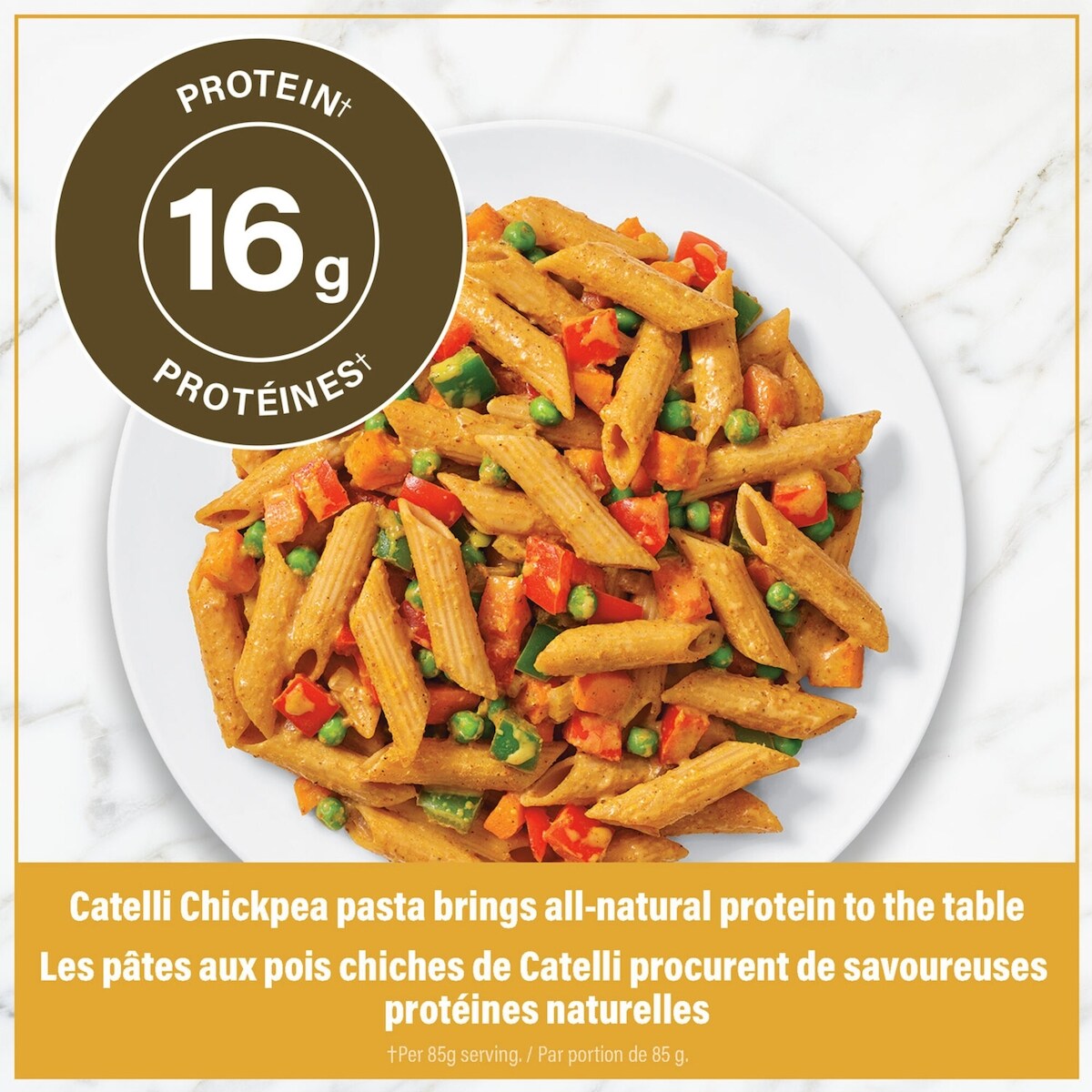 Pâtes Pois Chiche, penne