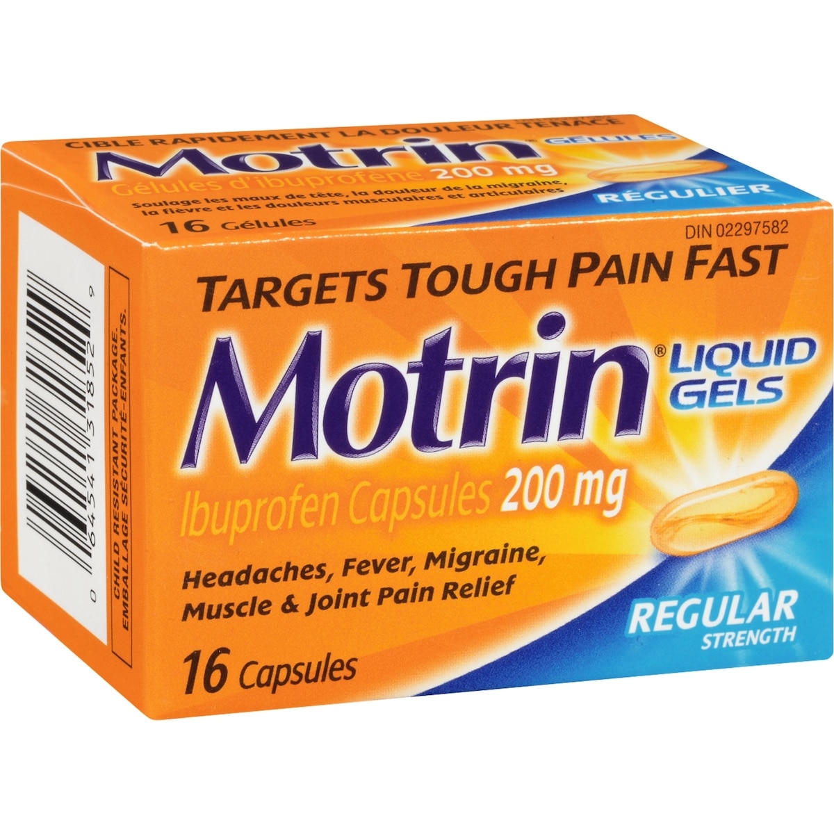 Ibuprofène, analgésique, régulier