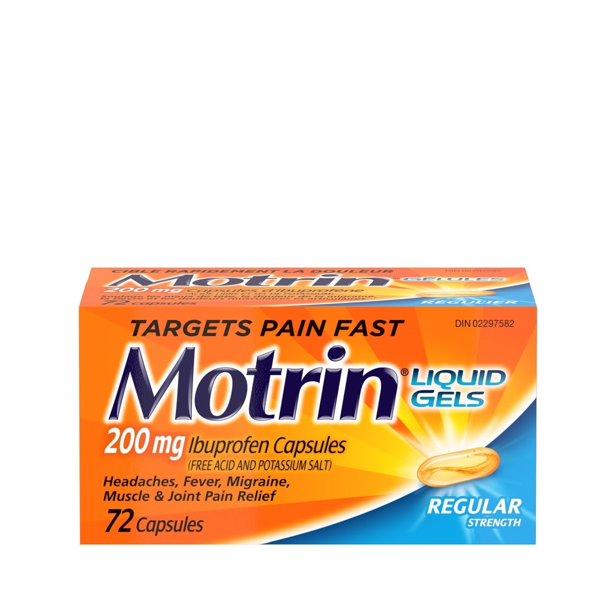 Ibuprofène, analgésique, régulier