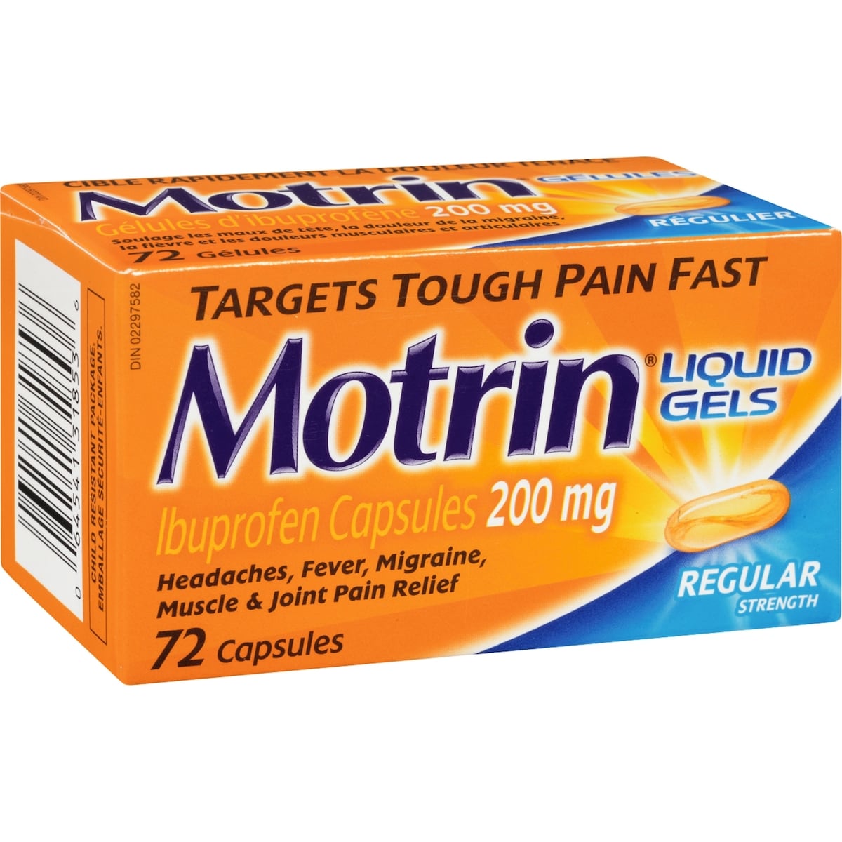 Ibuprofène, analgésique, régulier