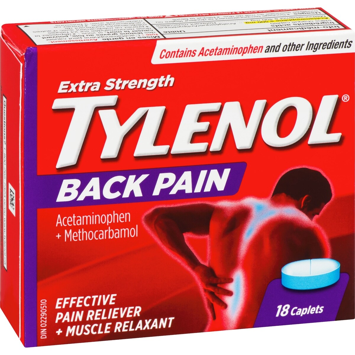 Soulagement du mal de dos et relaxant musculaire, extra fort
