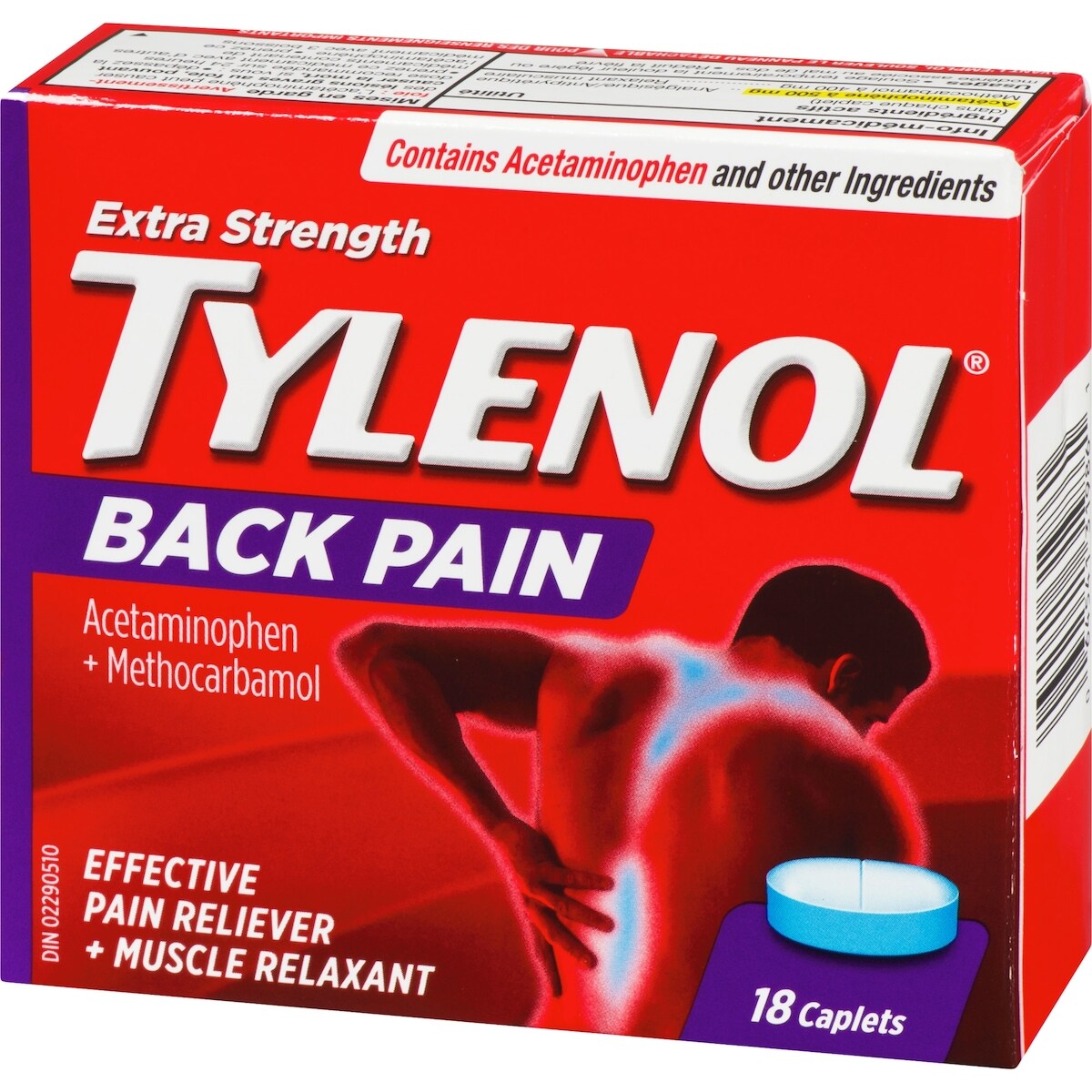 Soulagement du mal de dos et relaxant musculaire, extra fort